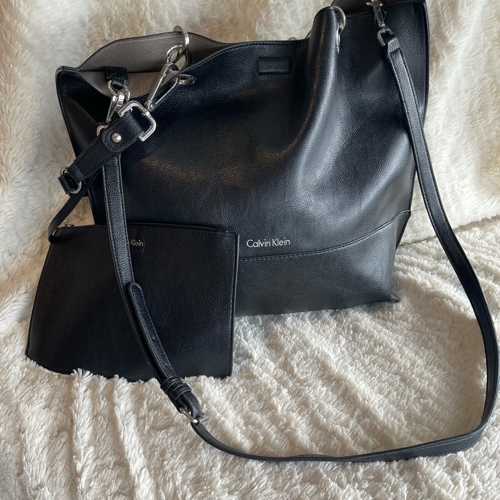 Black, classic, Calvin Klein bag